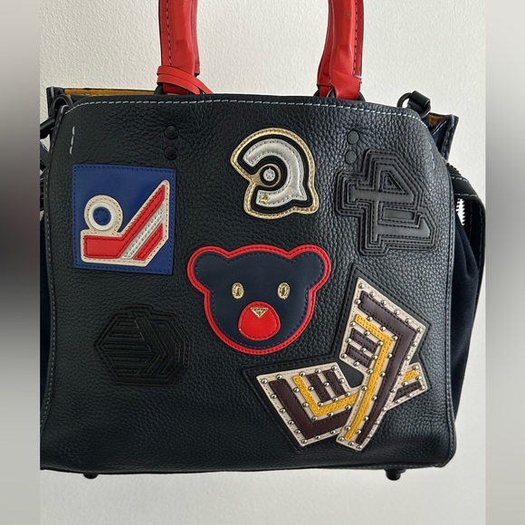 Coach VARSITY PATCH ROGUE BAG - Picture 2 of 10